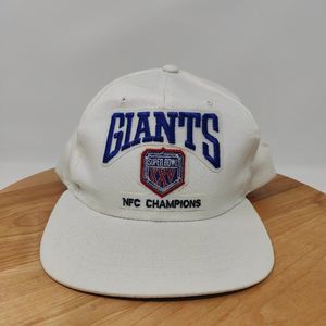 New Era White Giants Super Bowl XXV Champions Hat